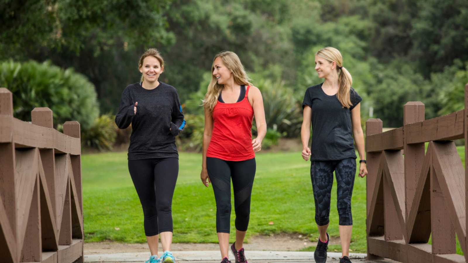 Group of women walking