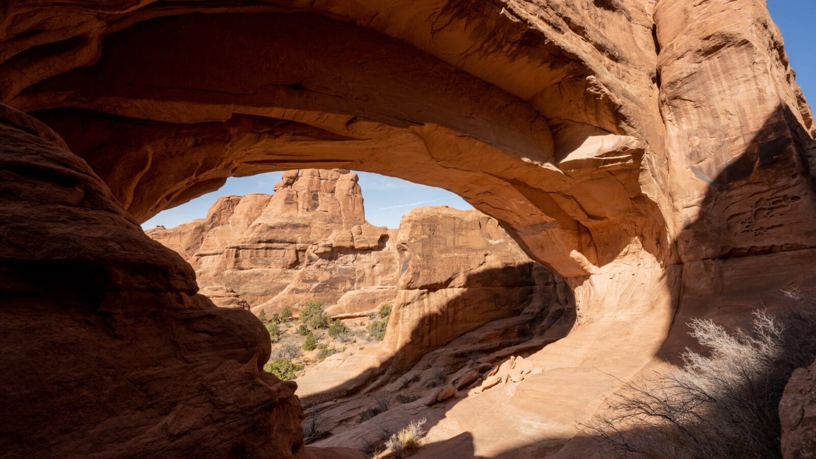Tower Arch in Arches National Park