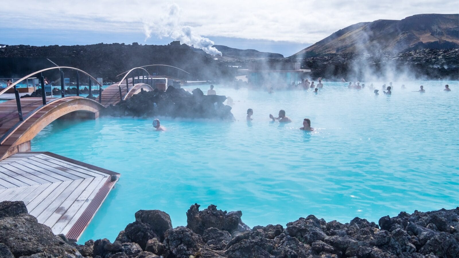 Blue lagoon in Iceland