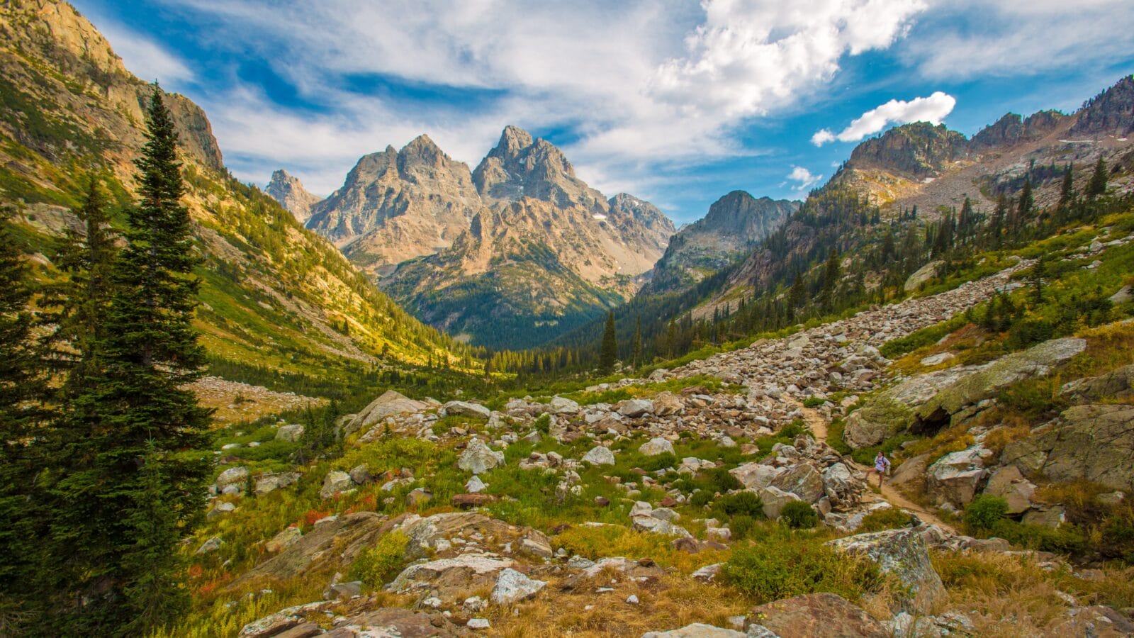 Cascade Canyon in Grand Teton National Park