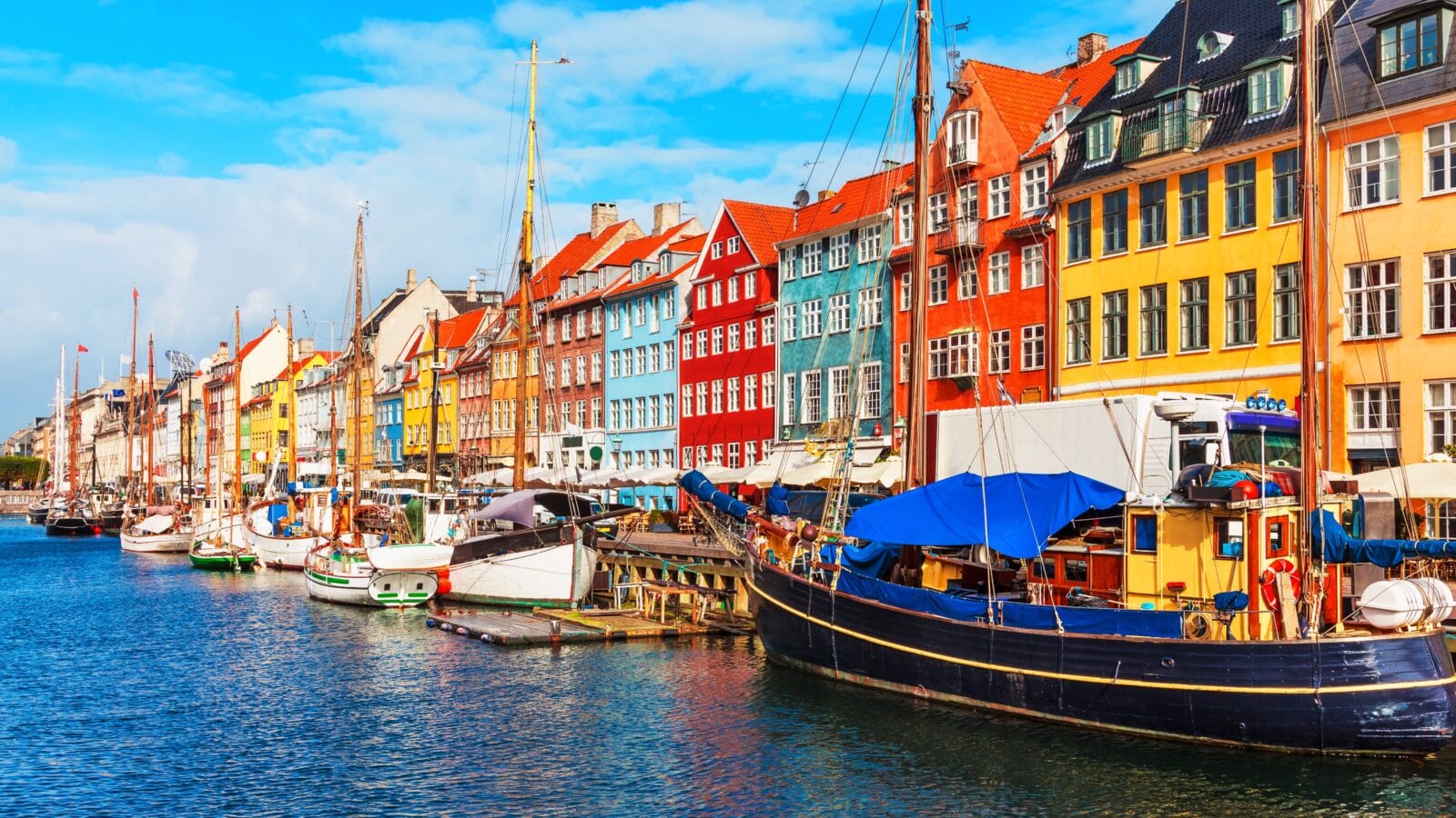 Old Town of Copenhagen, Denmark.