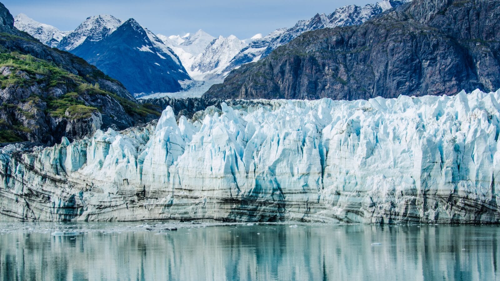 Margerie Glacier in Glacier Bay National Park and Preserve in Southeast Alaska.