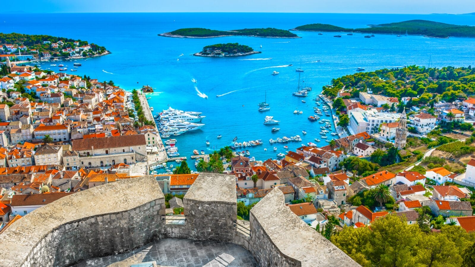 Hvar in Croatia.
