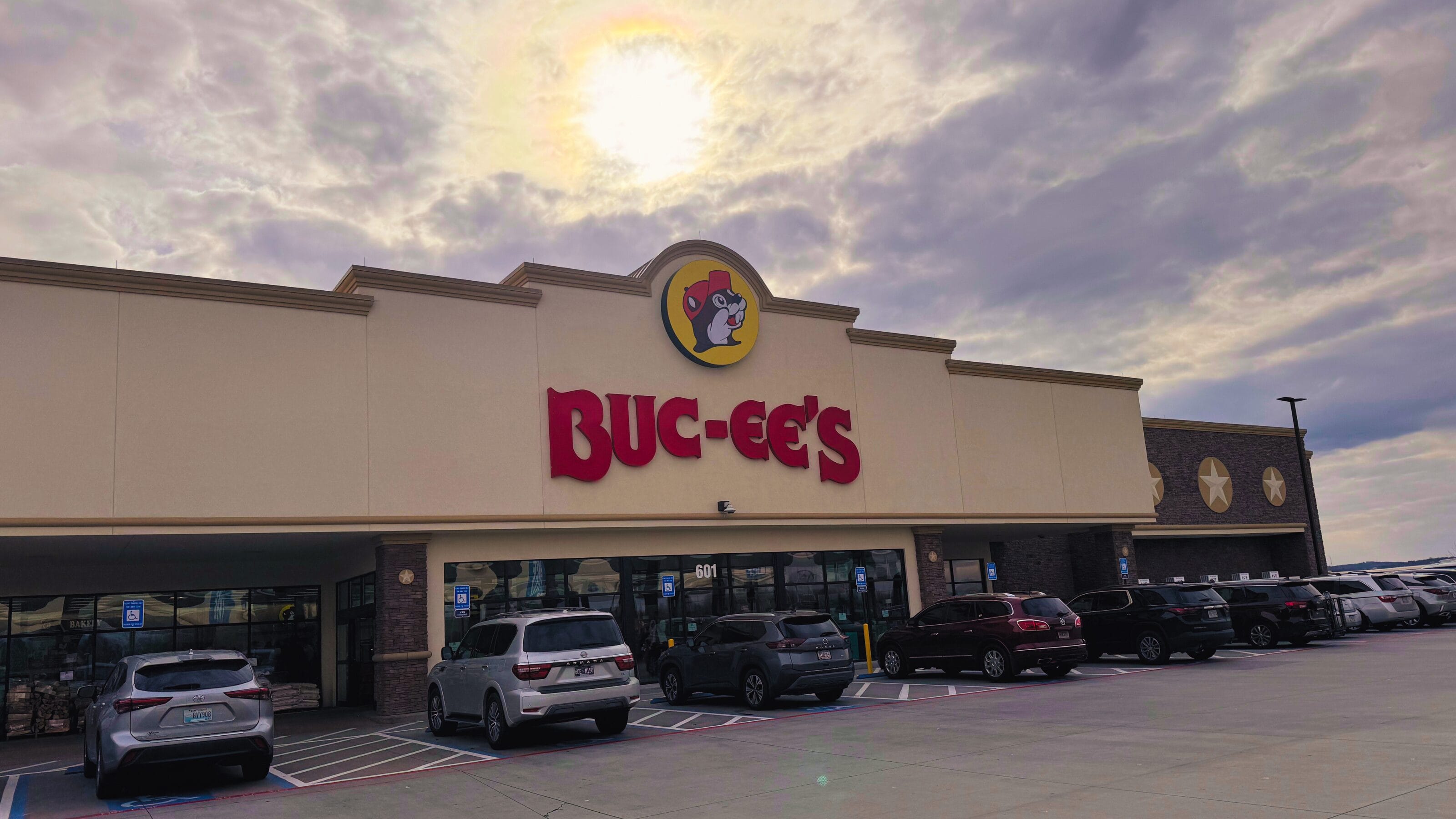 Outside of Buc-ee's in Calhoun, GA