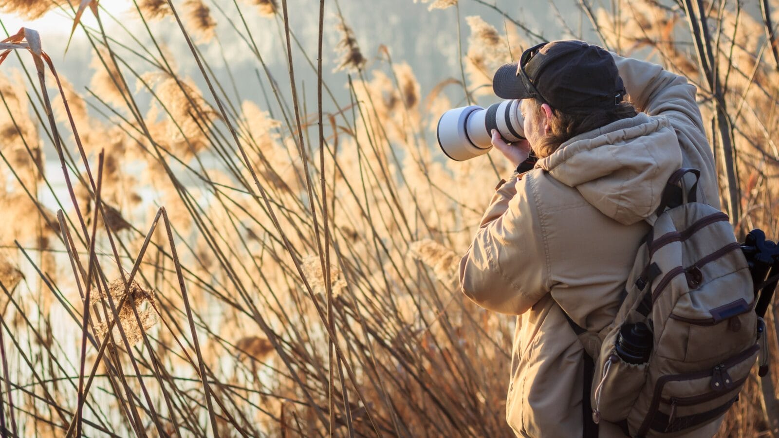 Person taking pictures.
