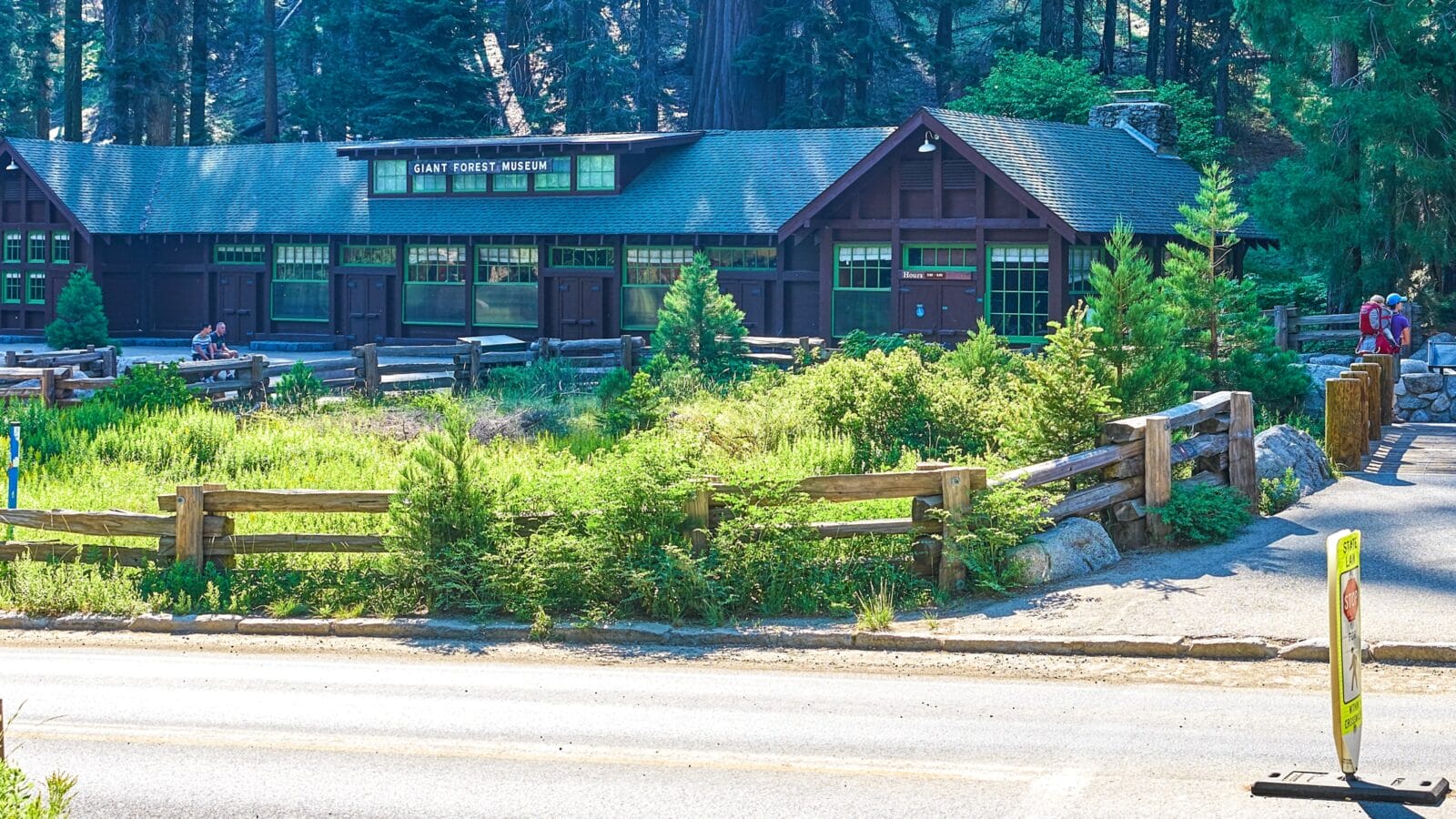 Sequoia National Park visitor center.