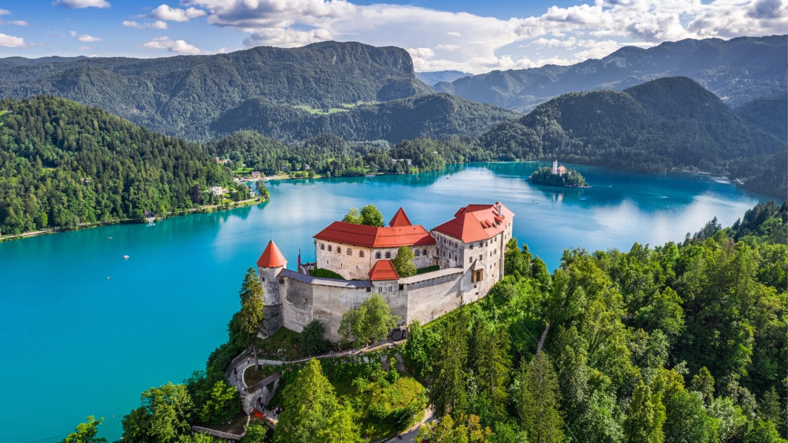 Bled Castle in Slovenia