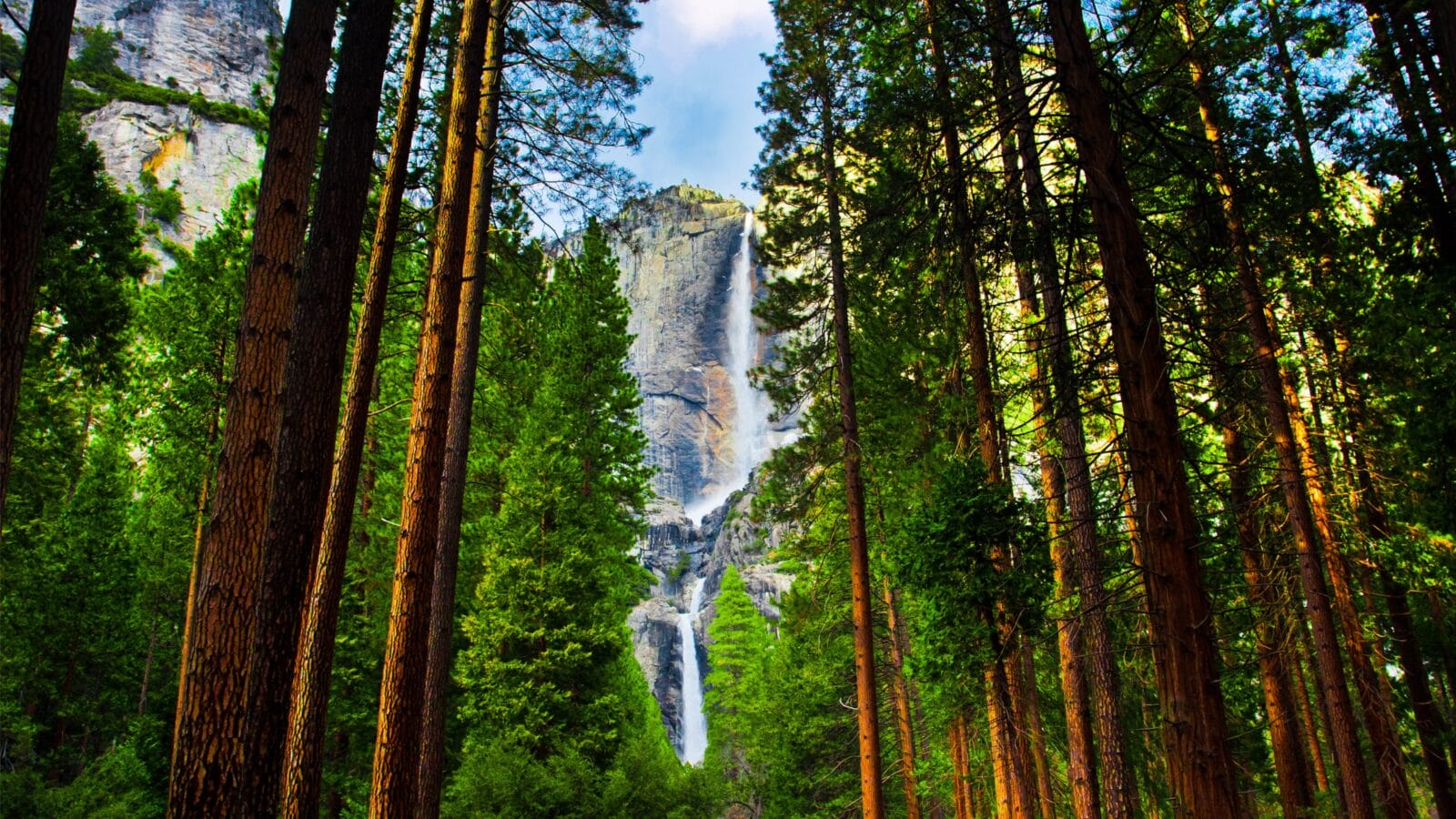 Yosemite Falls in Yosemite National Park