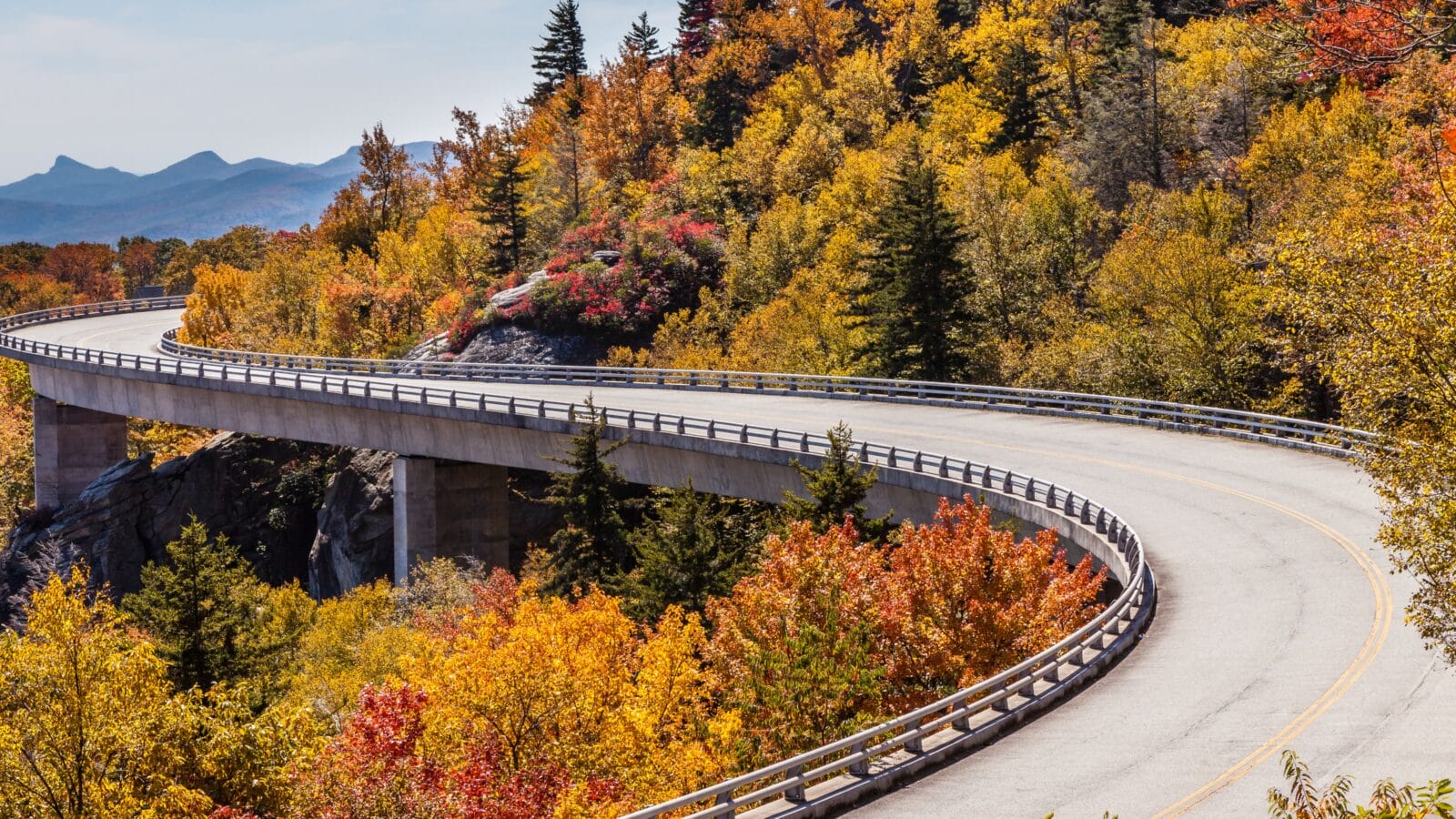 Blue Ridge Parkway in Fall