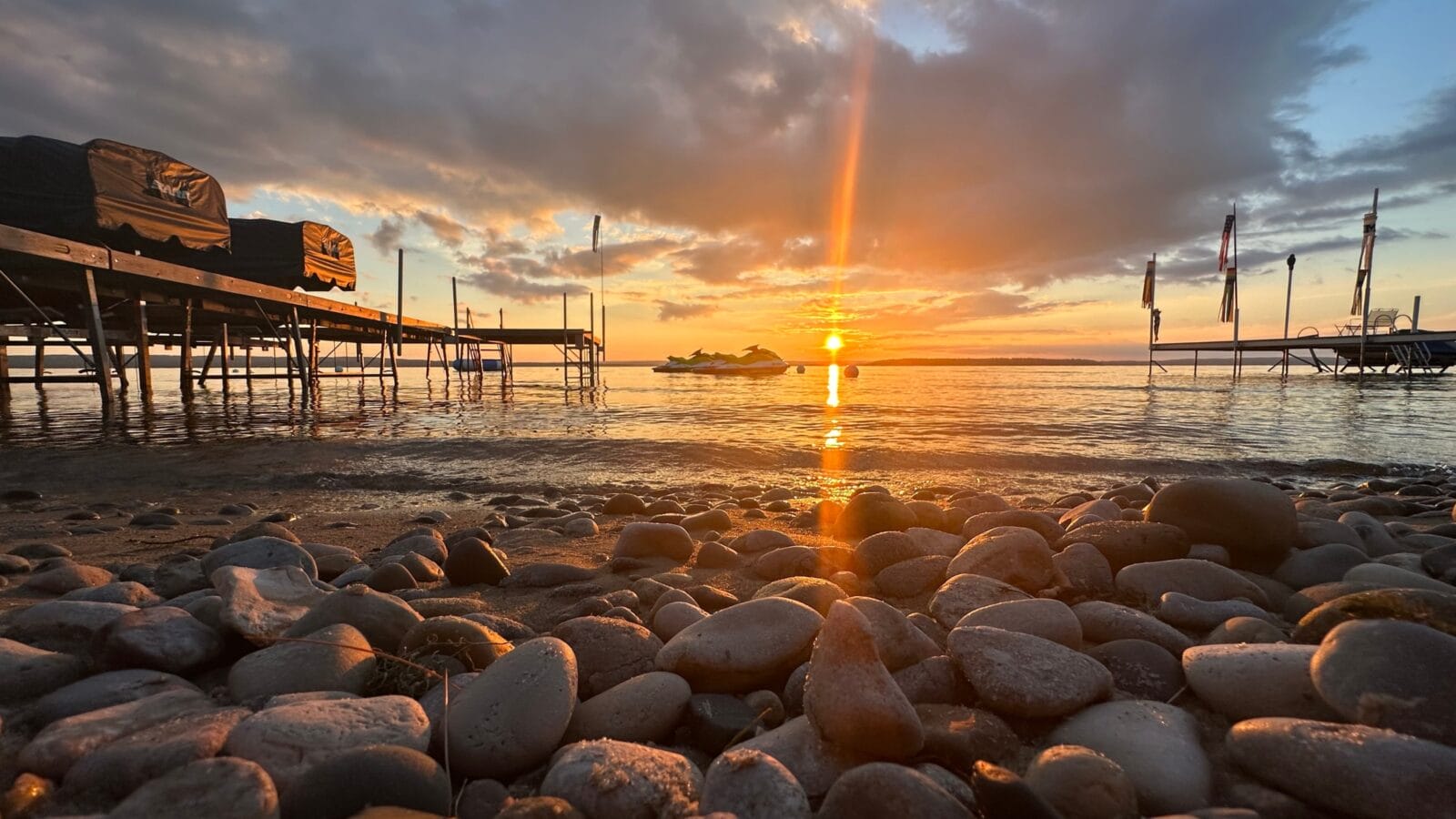 Burt Lake in Michigan