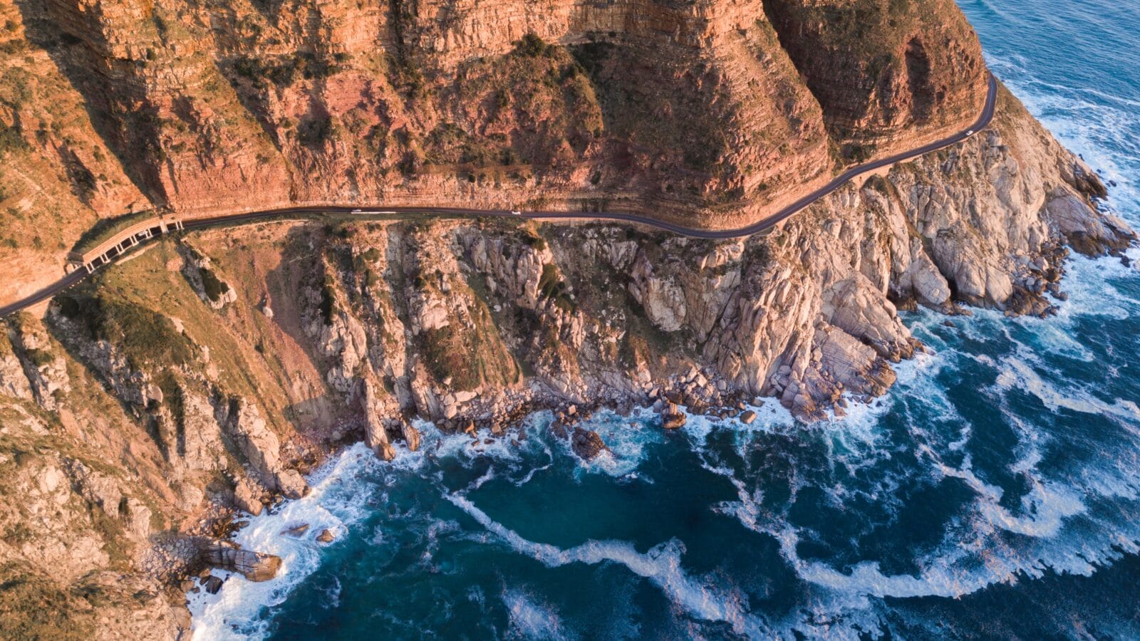 Chapman's Peak Drive in Cape Town.