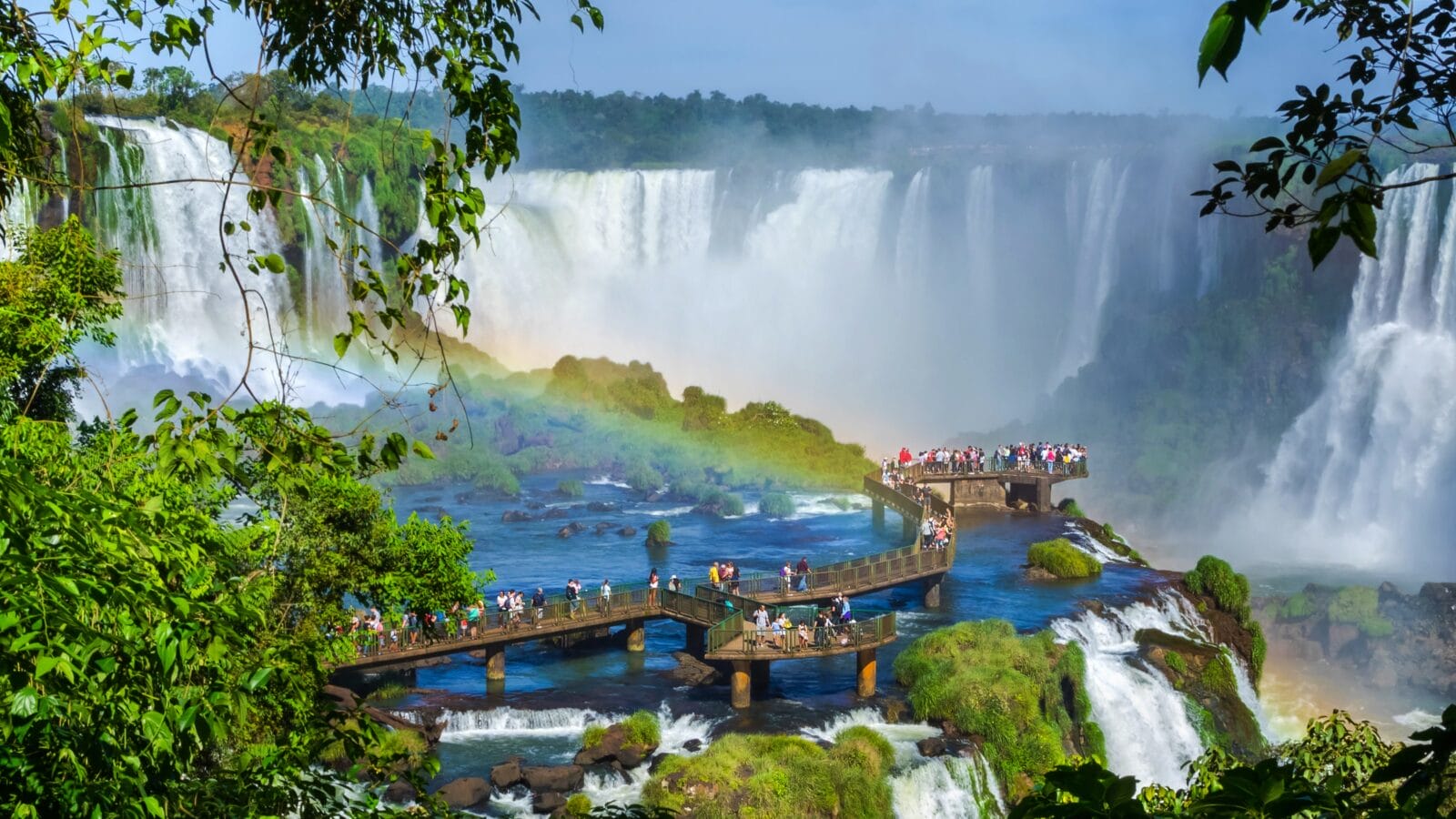 Iguazu Falls in Argentina & Brazil