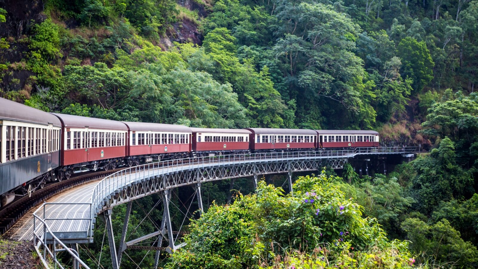 Kuranda Scenic Railway in Australia.