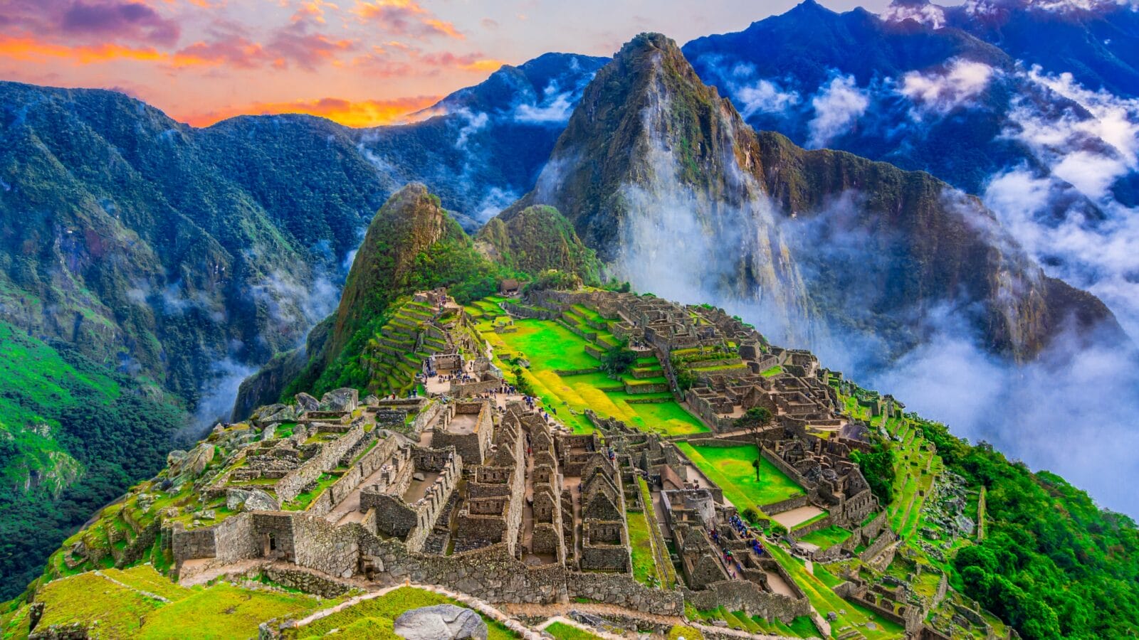 Machu Picchu in Peru