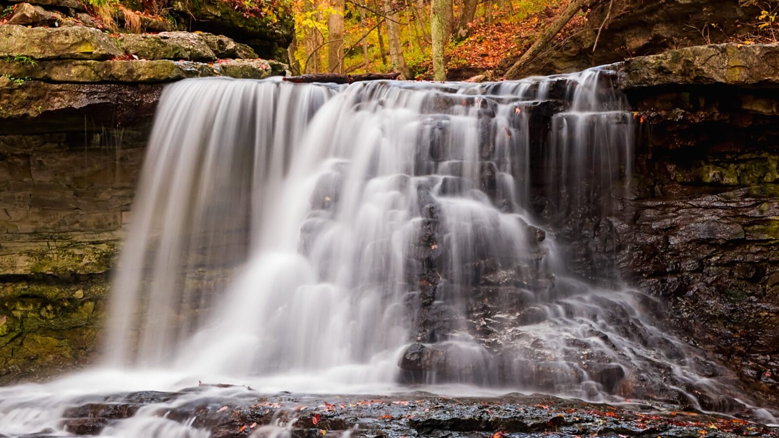 Waterfall in McCormick's Creek State Park