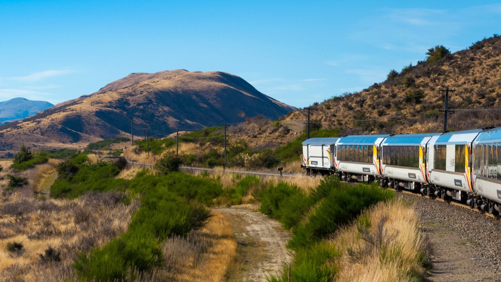 KiwiRail TranzAlpine train.
