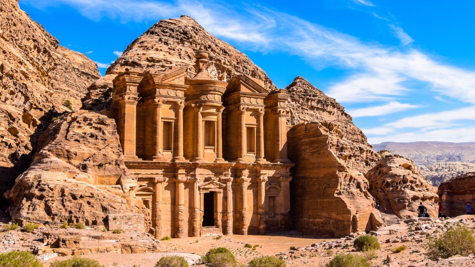 Ad Deir Monastery in Petra Jordan
