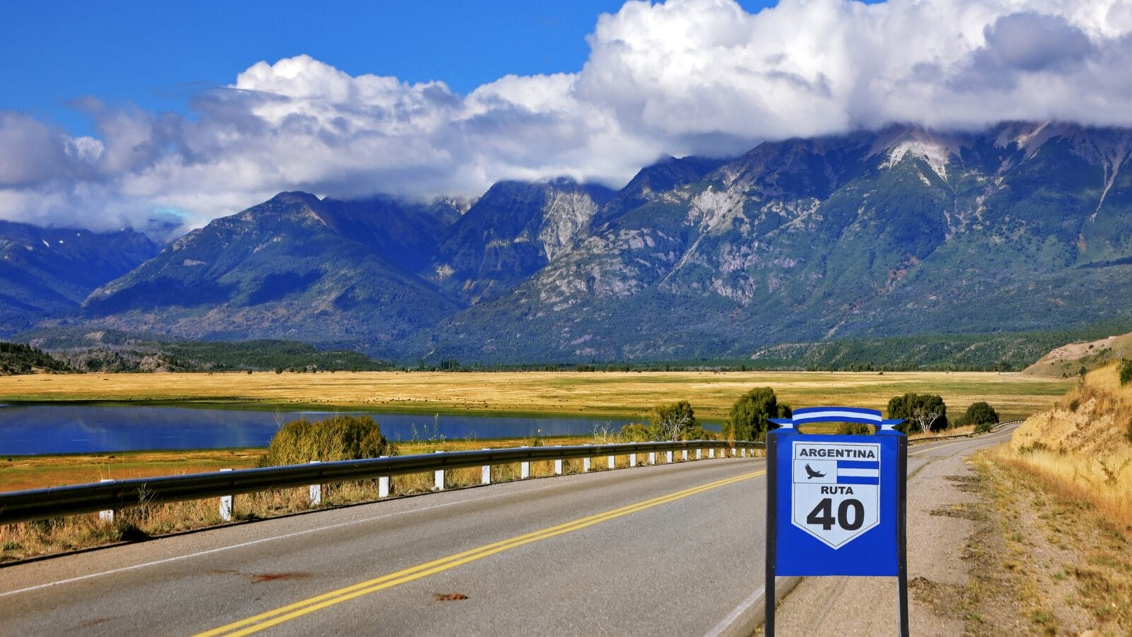 Ruta 40 in Argentina.