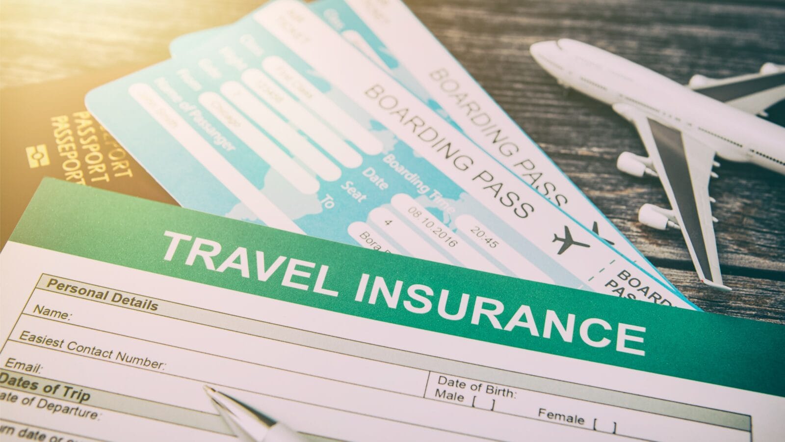 Travel insurance documents