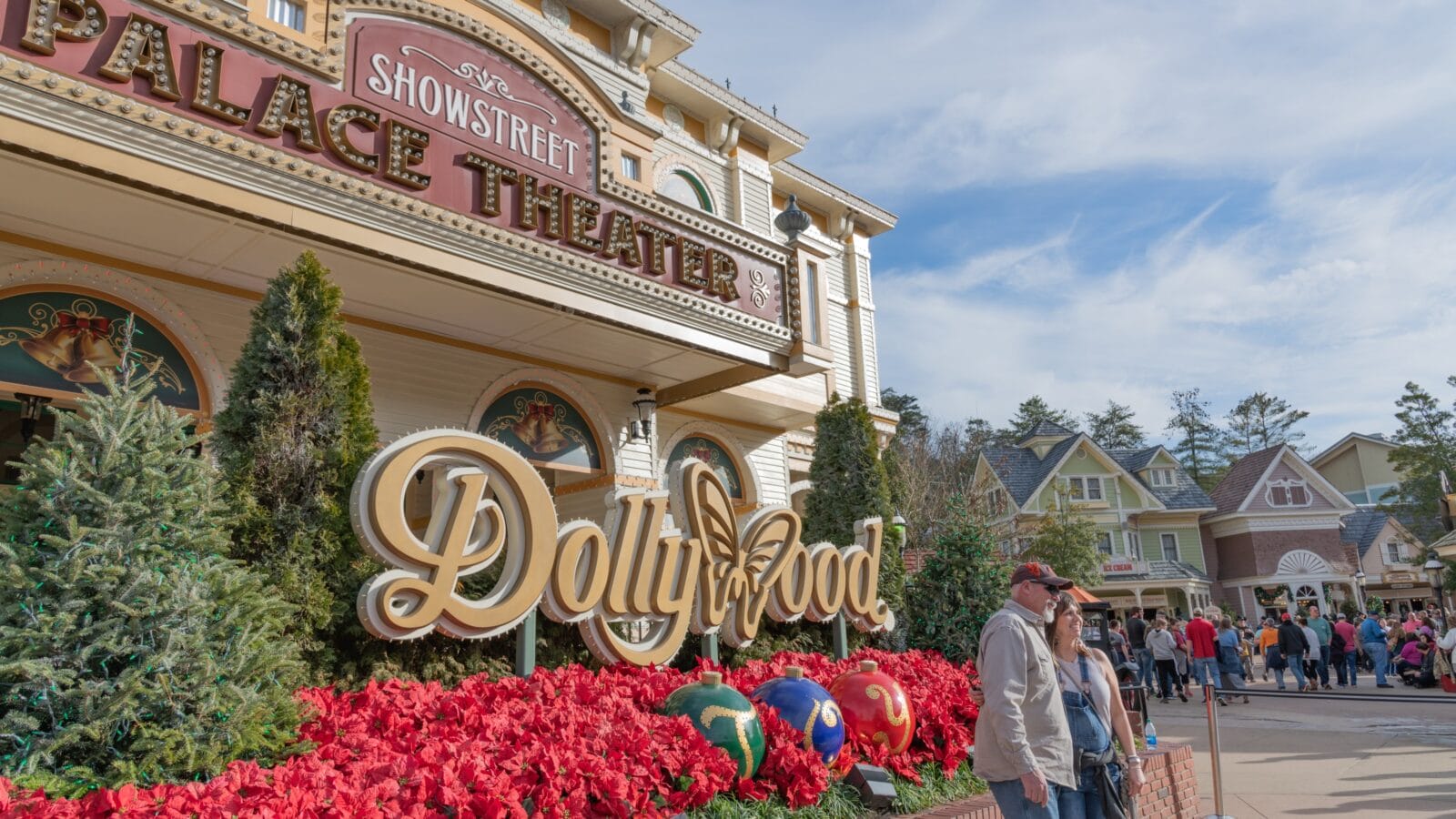 Dollywood theme park in the city of PIgeon Forge