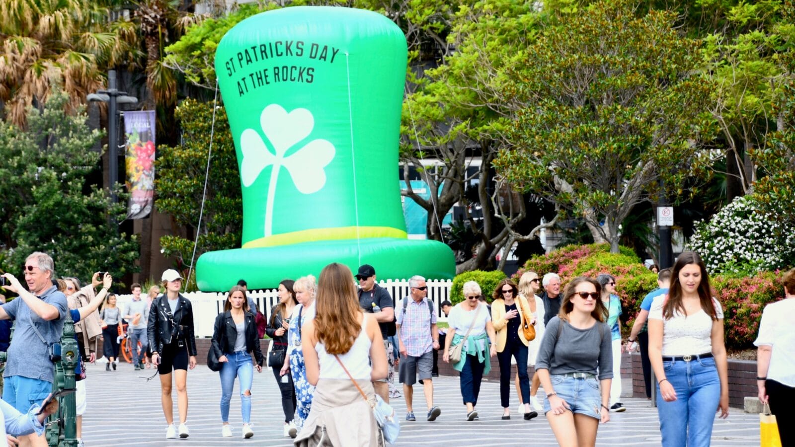 St Patricks Day in Sydney, Australia.