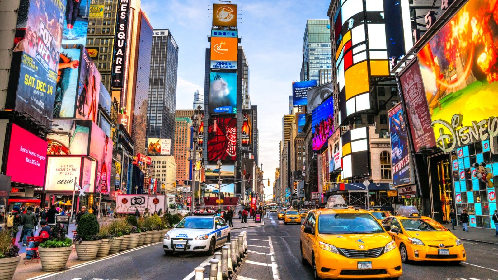 New York Times Square.