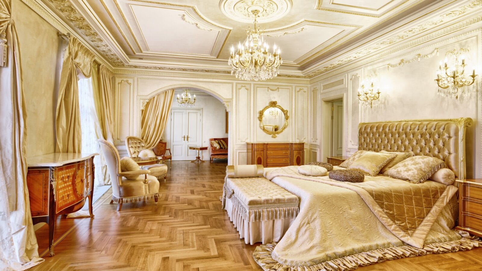 Luxury Suite at a hotel.