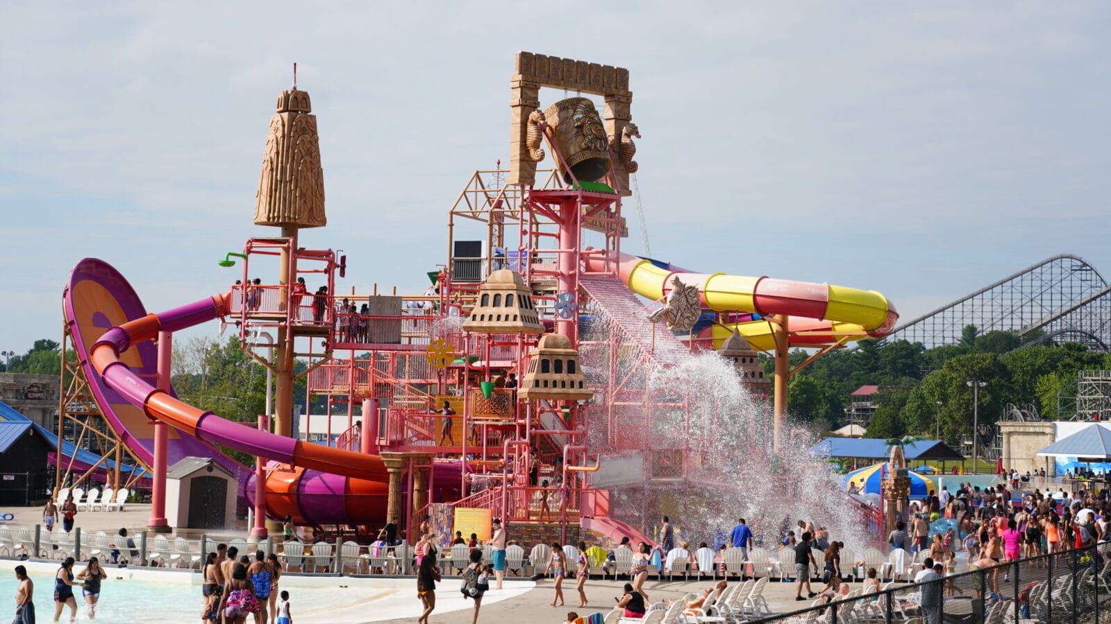 Lost City of Atlantis water rides at Mt. Olympus Water and Theme Park