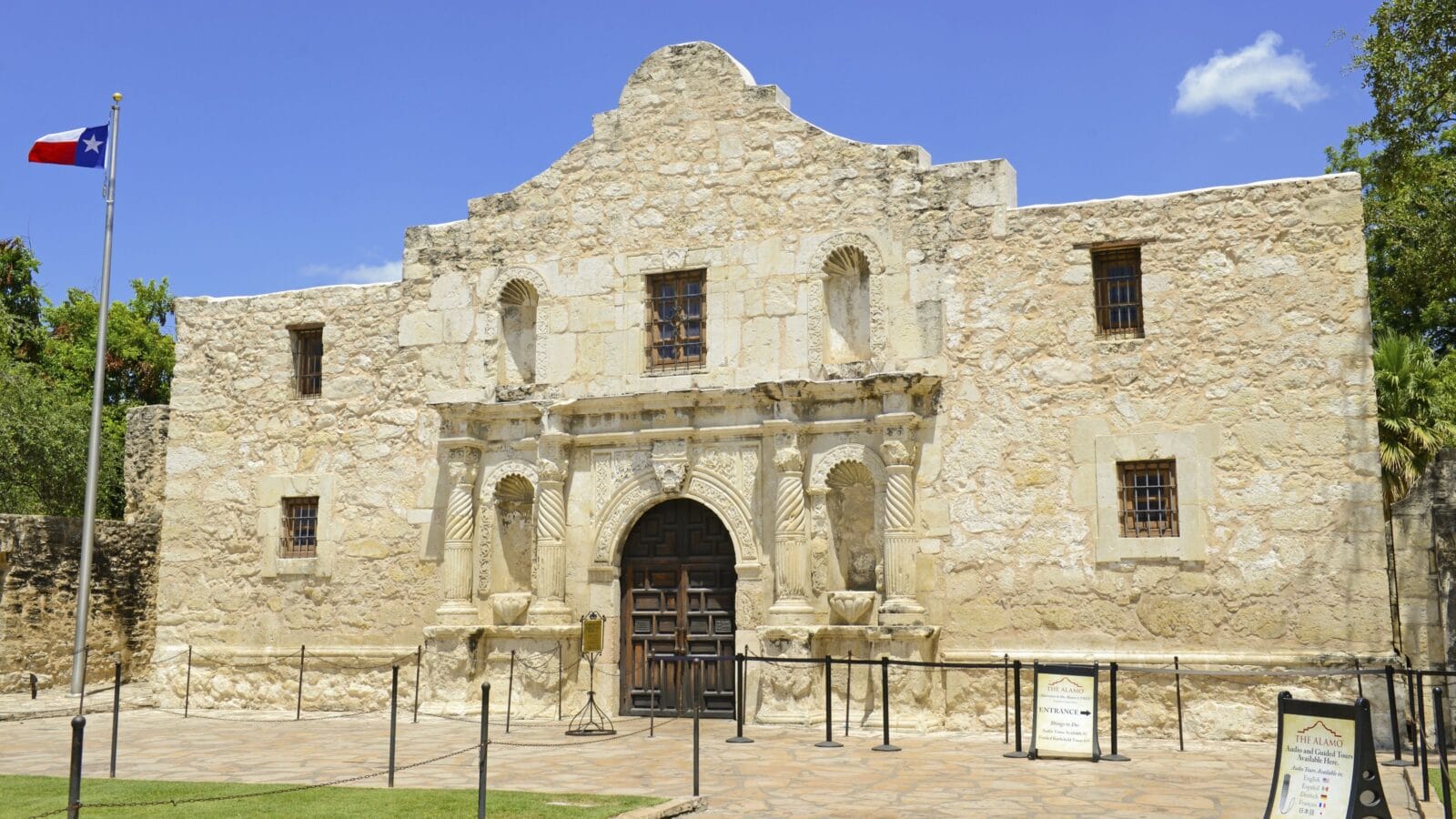 The Alamo in San Antonio Texas, USA