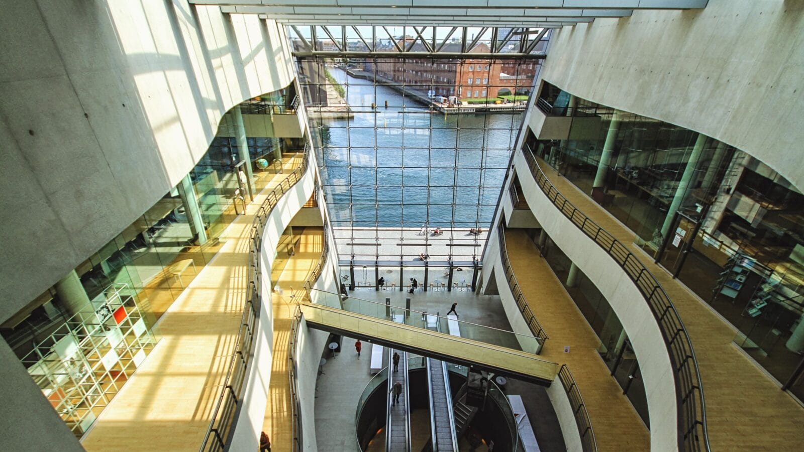 Interior of the Royal Library