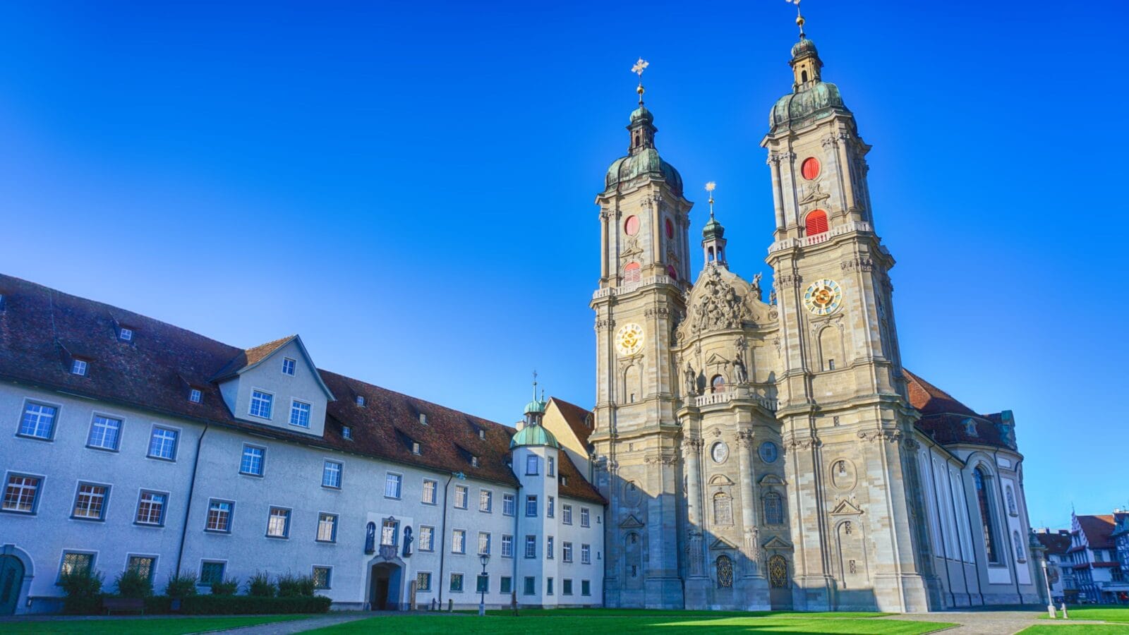 The Abbey Cathedral of Saint Gall in St.Gallen, Switzerland