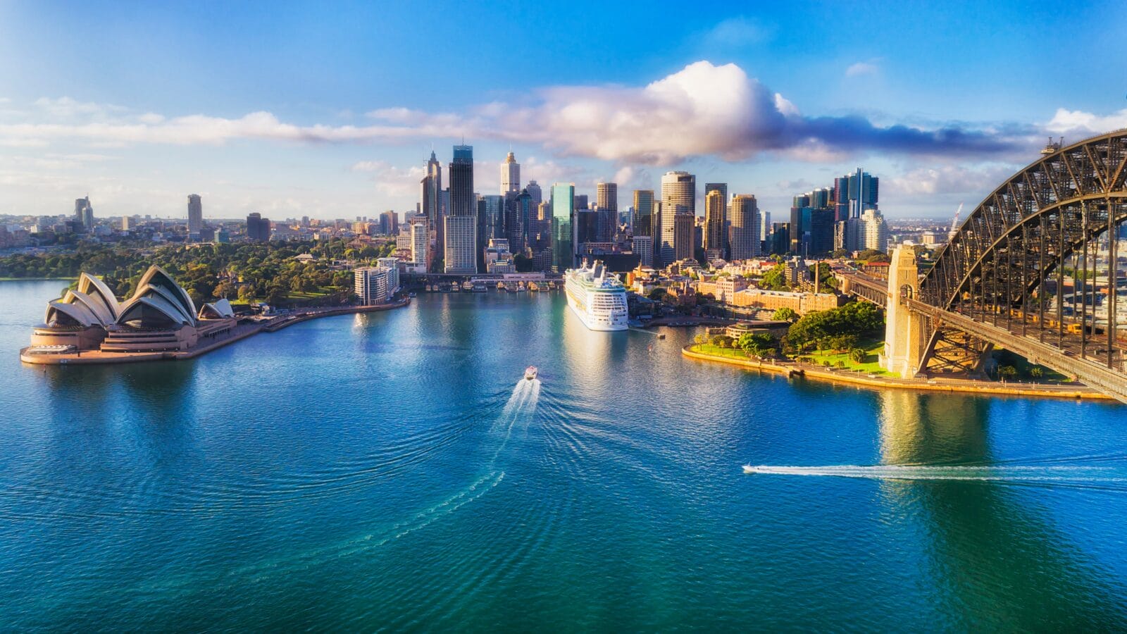 Aerial view of Sydney, Australia