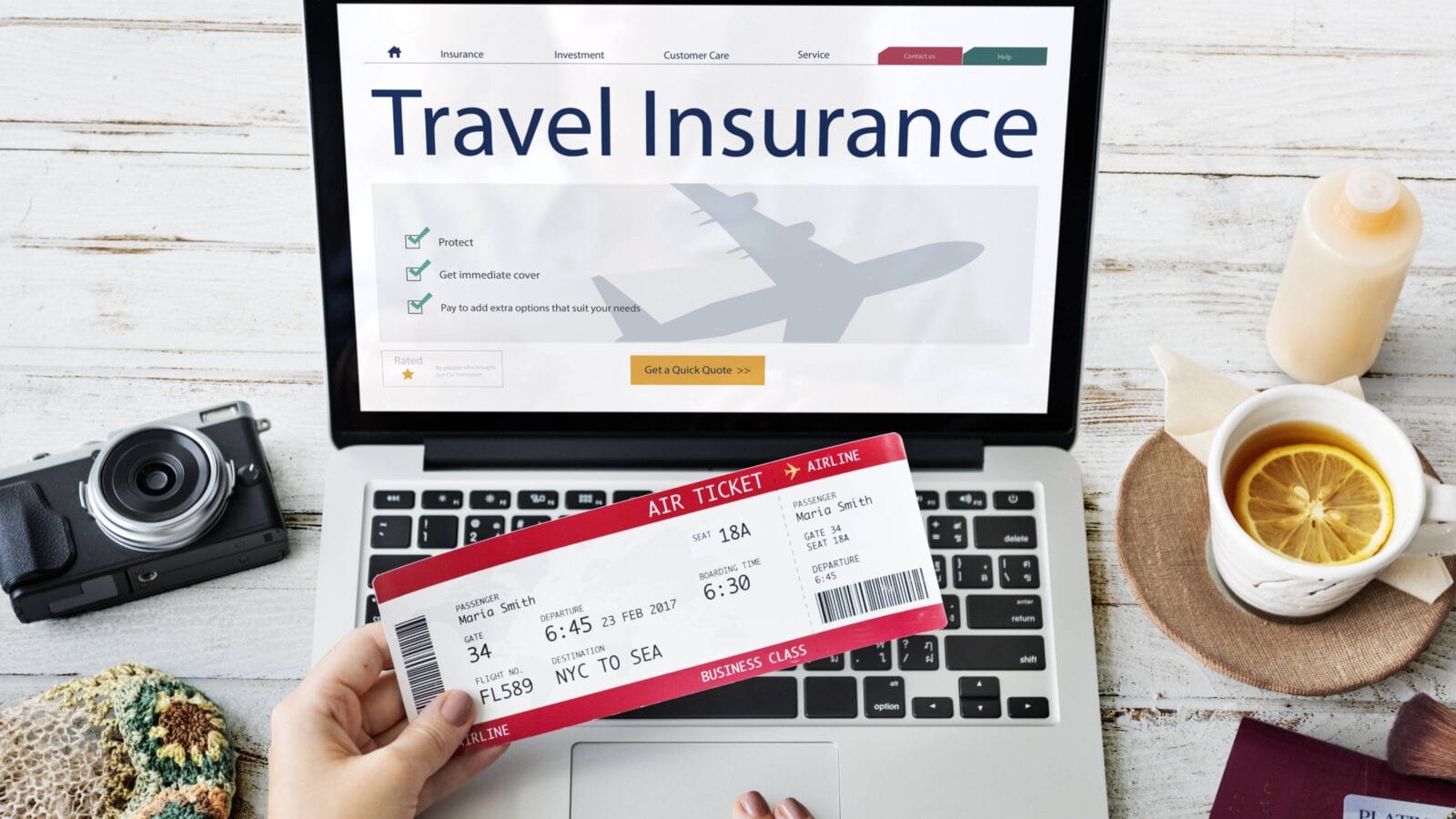Travel Aviation Insurance Website