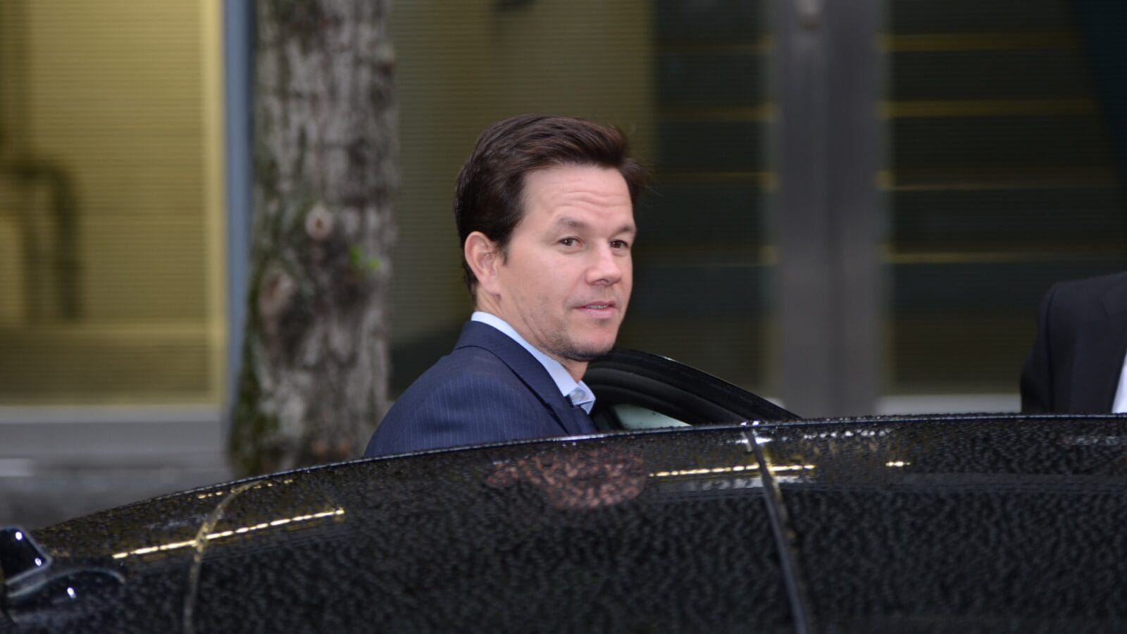 Mark Wahlberg at the European premiere from Transformer 4 in Berlin.