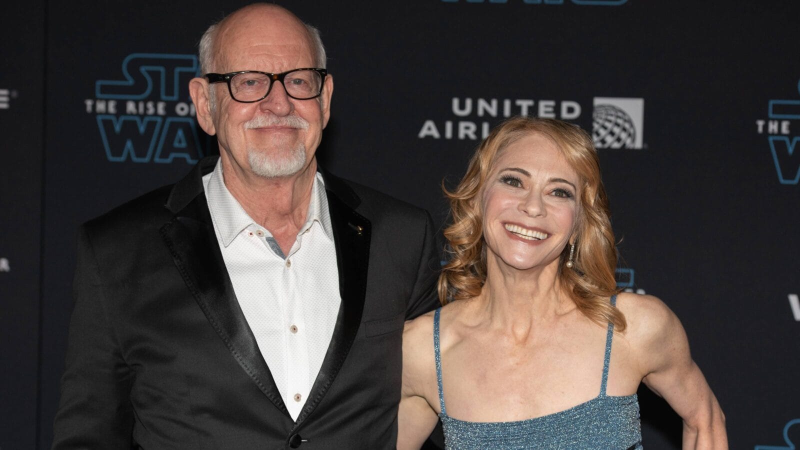 Filmmaker/puppeteer Frank Oz (L) and his wife Victoria Labalme attends the premiere of Disney's "Star Wars: The Rise of Skywalker"