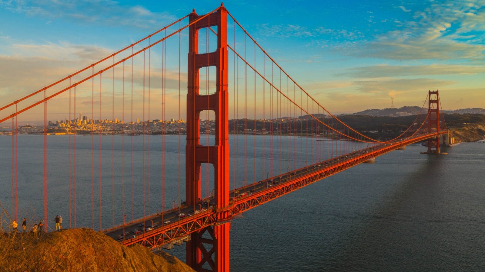The famous Golden Gate Bridge, San Francisco, California, USA