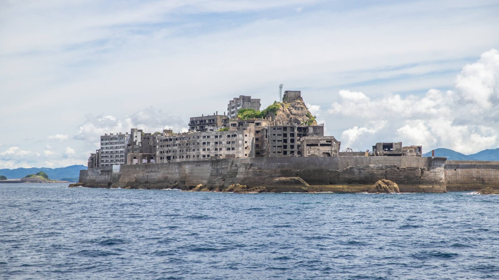 Scenery of Gunkanjima, Nagasaki Prefecture, Hashima Island