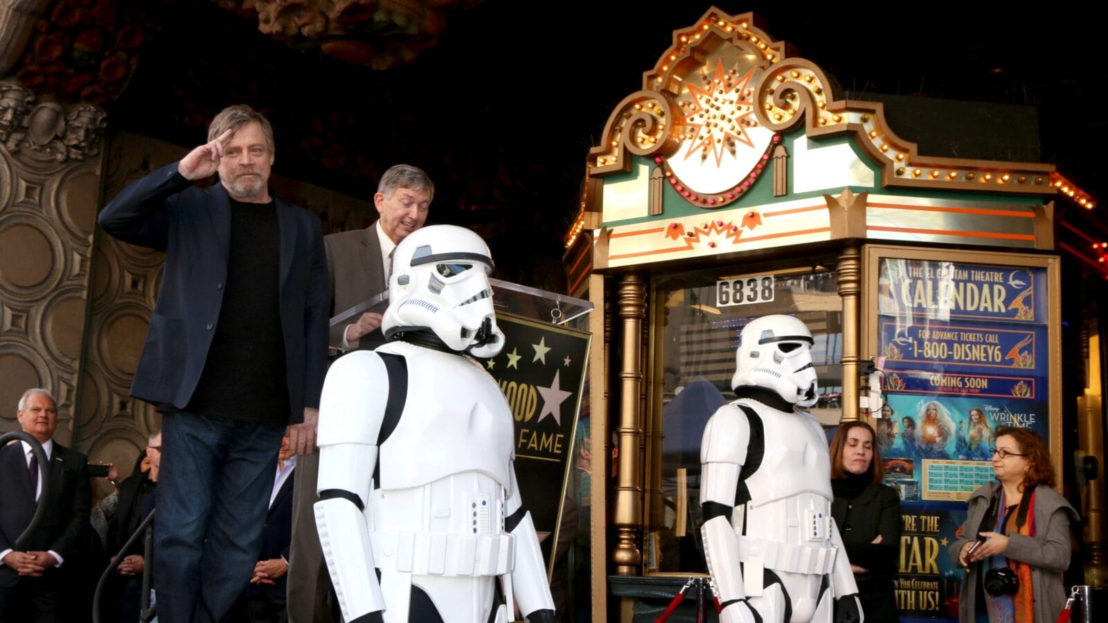 Mark Hamill at the Mark Hamill Star Ceremony on the Hollywood Walk of Fame in Los Angeles