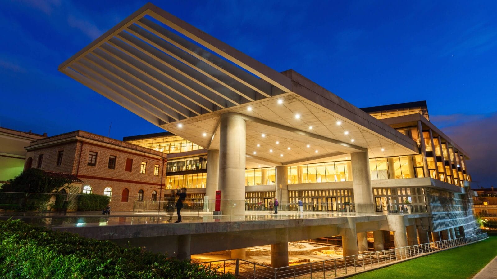 Acropolis Museum is archaeological museum focused on findings archaeological site of Acropolis of Athens in Greece.